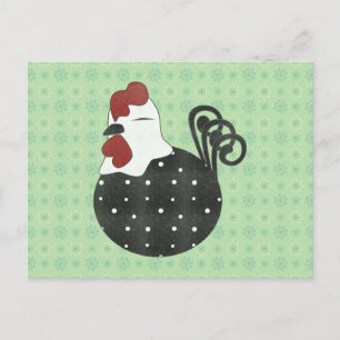 Cartão Postal Chubby Chicken