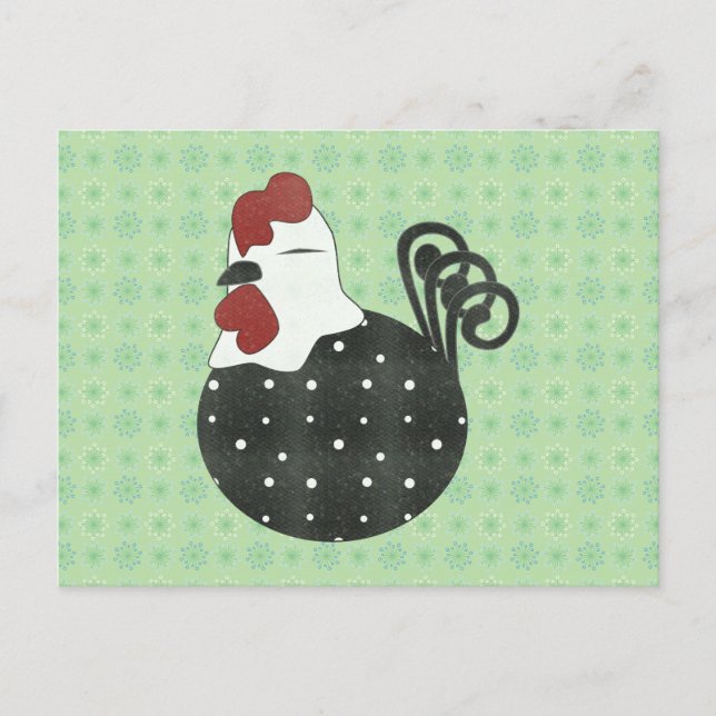 Cartão Postal Chubby Chicken (Frente)