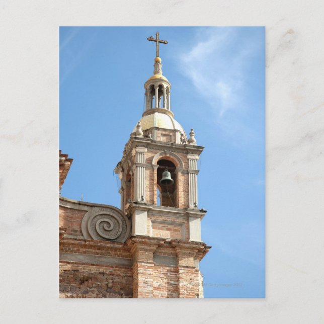 Cartão Postal Church Bell Tower, Puerto Vallarta, México (Frente)