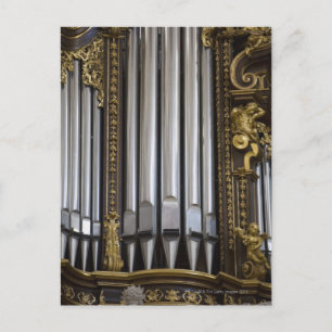 Cartão Postal Church Organ