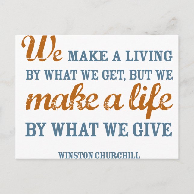 Cartão Postal churchill-a life-NOBRK (Frente)