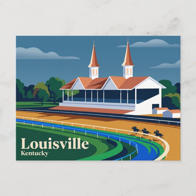 Cartão Postal Churchill Downs Kentucky (Frente)