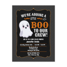 Chuva de Bebê Little Boo no Halloween Fofos Fantas