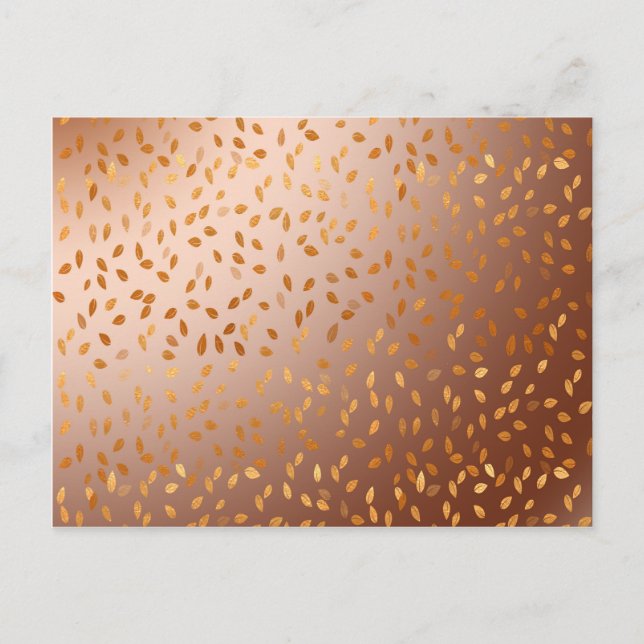 Cartão Postal chuva do ouro (Frente)