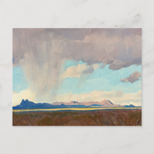 Cartão Postal Chuva para o Golfo por Maynard Dixon