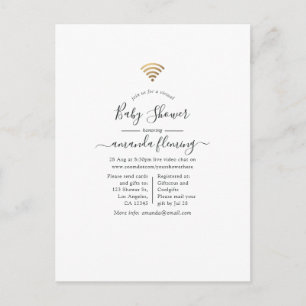 Cartão Postal Chuva Virtual