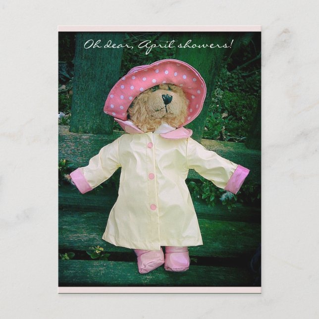 Cartão Postal Chuvas de Abril (Frente)