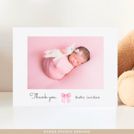 Cartão Postal Chuveirinho de Bebê Foto de Bebê Recém-Nascida Obr