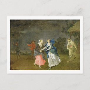 Cartão Postal Cibber, como Cordelia, c.1755 (óleo na canvas)