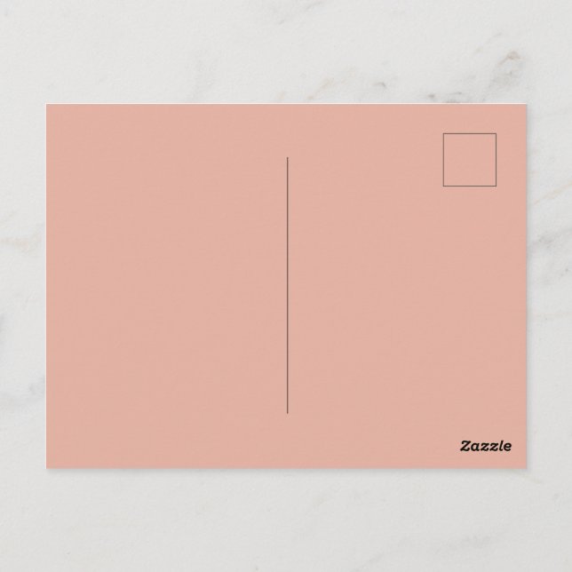 Cartão Postal Cicada Tropical (Verso)