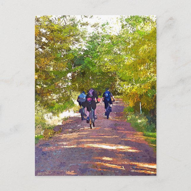 CARTÃO POSTAL CICLISMO DE MONTAÑA (Frente)