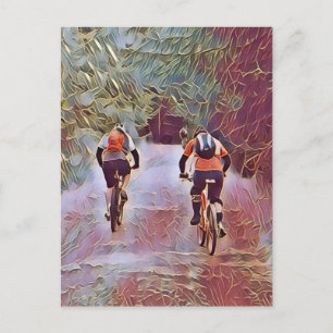 CARTÃO POSTAL CICLISMO DE MONTAÑA