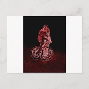 Cartão Postal Ciclismo de Montanha