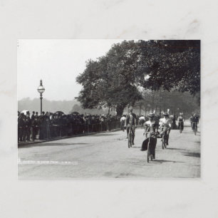 Cartão Postal Ciclismo em Hyde Park, c.1910