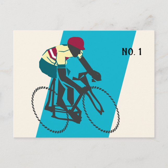 Cartão Postal Ciclista nº 1 (Frente)