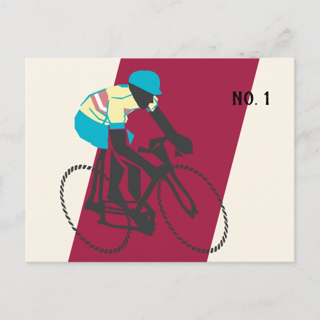 Cartão Postal Ciclista nº 2 (Frente)