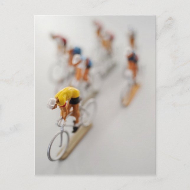 Cartão Postal Ciclistas Modelo (Frente)