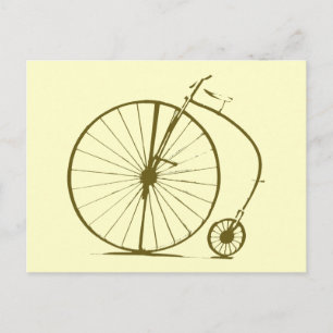 Cartão Postal Ciclo/bicicleta antiga