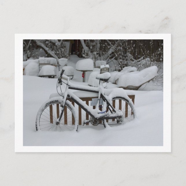 Cartão Postal Ciclo de Andando de bicicleta do Ciclo de Biciclet (Frente)