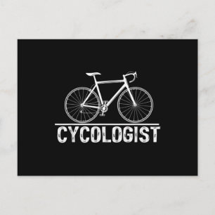 Cartão Postal Ciclo de Ciclo de Ciclo de Bicicleta de Cicloga
