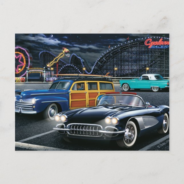 Cartão Postal Ciclone Racer (Frente)