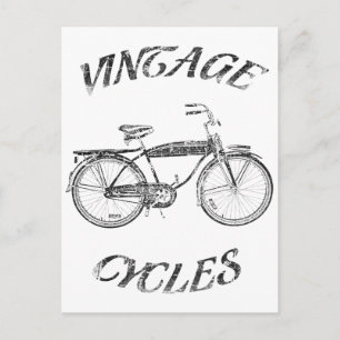 Cartão Postal ciclos vintage