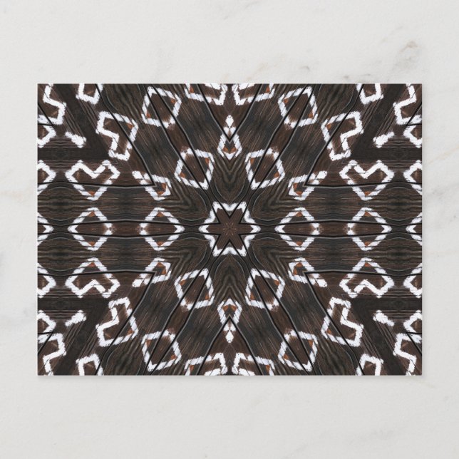 Cartão Postal Čičmuitos Snowflake (Frente)