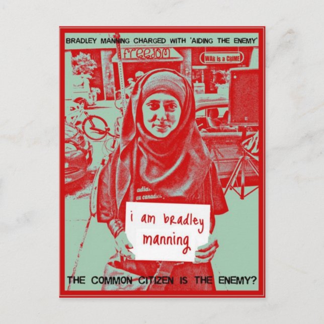 Cartão Postal Cidadãos comuns (Frente)