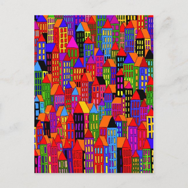 Cartão Postal "cidade" (Frente)