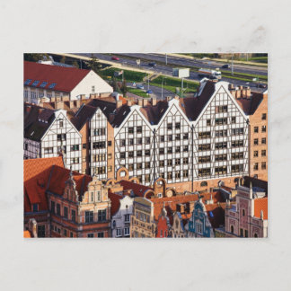 Cartão Postal Cidade Antiga de Gdansk em Polônia
