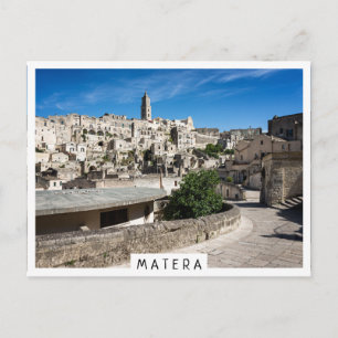 Cartão Postal Cidade antiga de Sassi di Matera