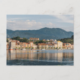 Cartão Postal Cidade costeira Ribadesella, Espanha