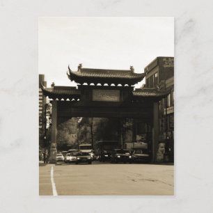 Cartão Postal Cidade da China