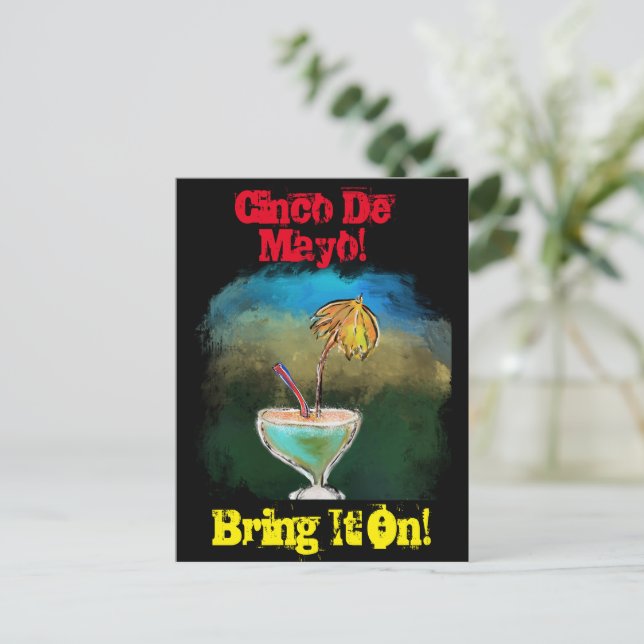 Cartão Postal Cidade da Festa (Em pé/Frente)