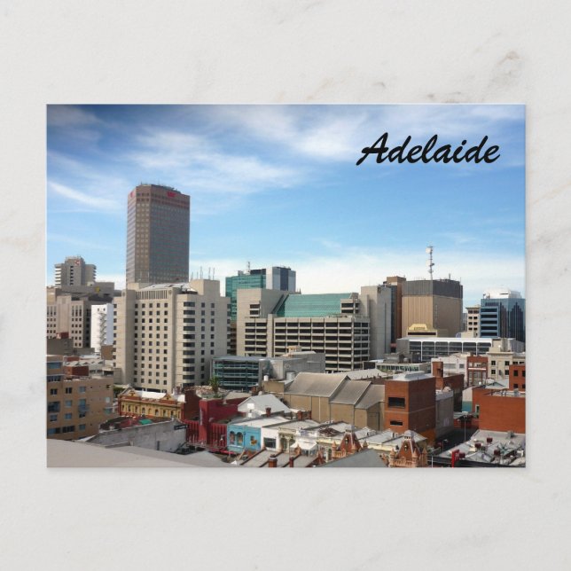 Cartão Postal cidade de adelaide (Frente)