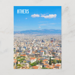 Cartão Postal Cidade de Atenas, Grécia