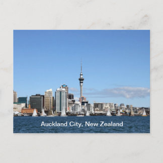 Cartão Postal Cidade de Auckland, Nova Zelândia em o dia