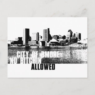 Cartão Postal Cidade de Bmore NBA