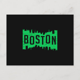 Cartão Postal Cidade de Boston EUA Cidade Cidade Cidade Cidade d
