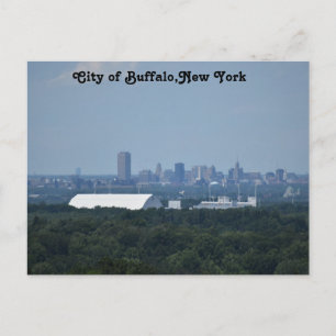 Cartão Postal Cidade de Buffalo, Nova Iorque