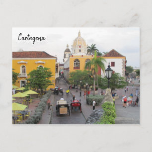 Cartão Postal cidade de cartagena