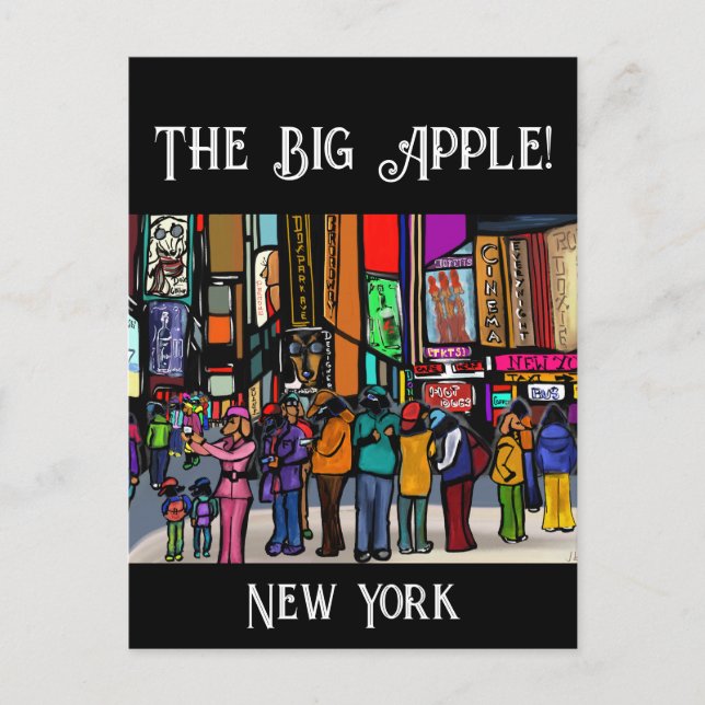 Cartão Postal Cidade de Doxie - NOVA IORQUE (Frente)