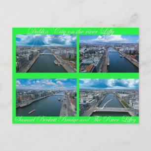 Cartão Postal Cidade de Dublin