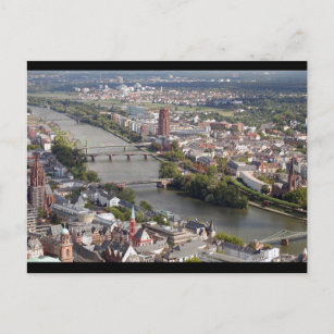 Cartão Postal cidade de frankfurt