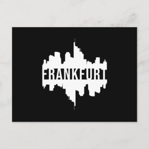 Cartão Postal Cidade de Frankfurt, Alemanha Cidade da Cidade