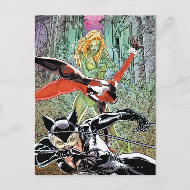 Cartão Postal Cidade de Gotham Sirens Cv11 (Frente)