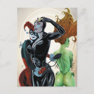 Cartão Postal Cidade de Gotham Sirens Cv4