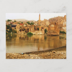 Cartão Postal Cidade de Hasankeyf, Turquia FOTO