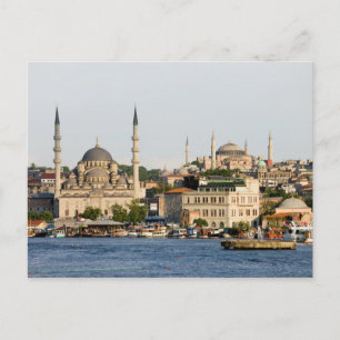 Cartão Postal Cidade de Istambul Skyline