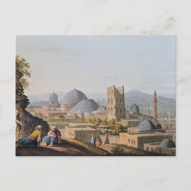 Cartão Postal Cidade de Jerusalém, 1812 (Frente)